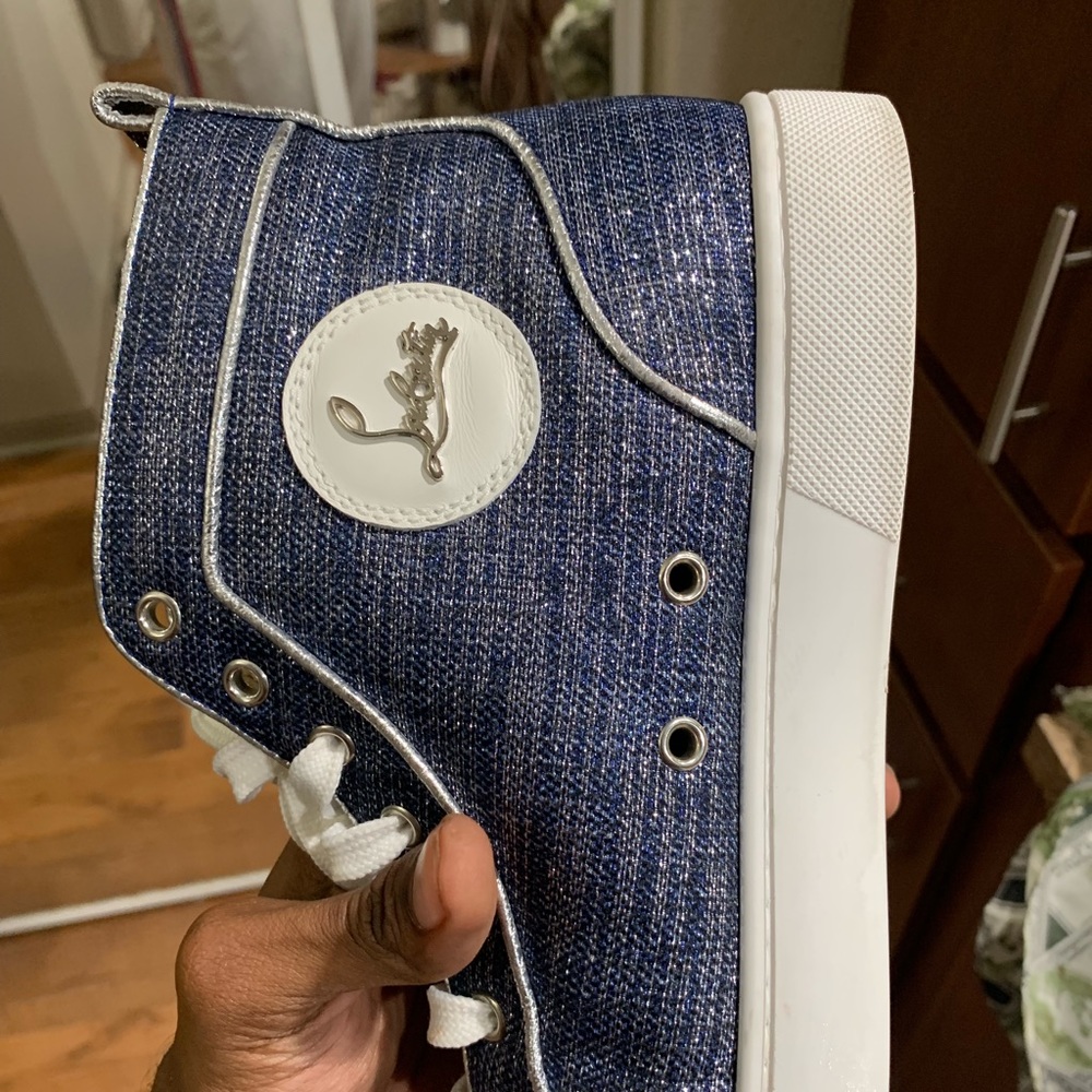 Christian louboutin blue